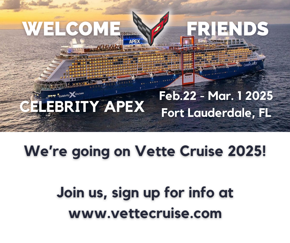 Vette Cruise 2025 Invitation